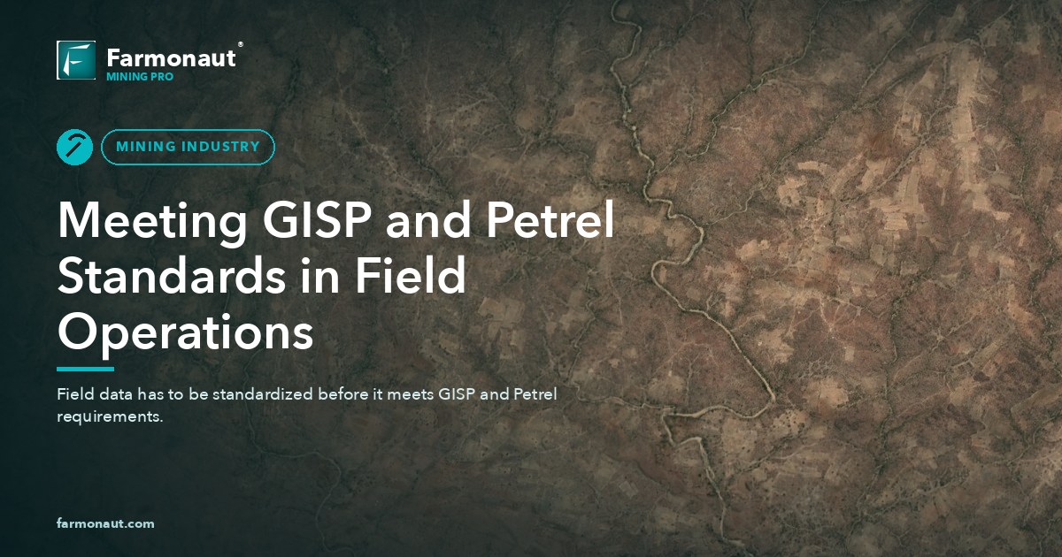Meeting Gisp And Petrel Standards In Field Operations