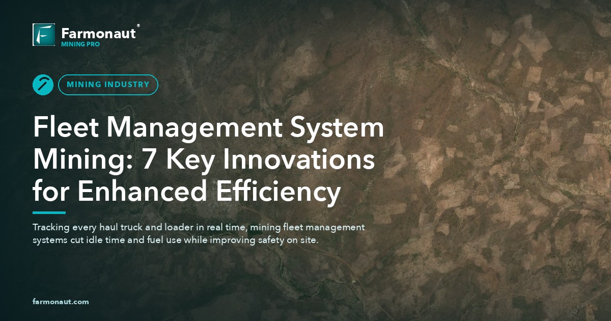 Fleet Management System Mining: 7 Key Innovations For Enhanced Efficiency