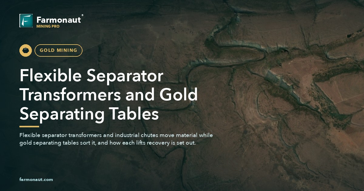 Flexible Separator Transformers And Gold Separating Tables