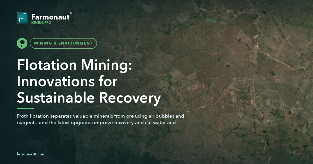 Flotation Mining: Innovations For Sustainable Recovery