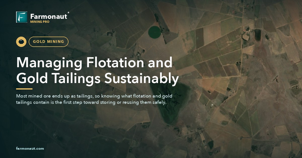 Managing Flotation And Gold Tailings Sustainably