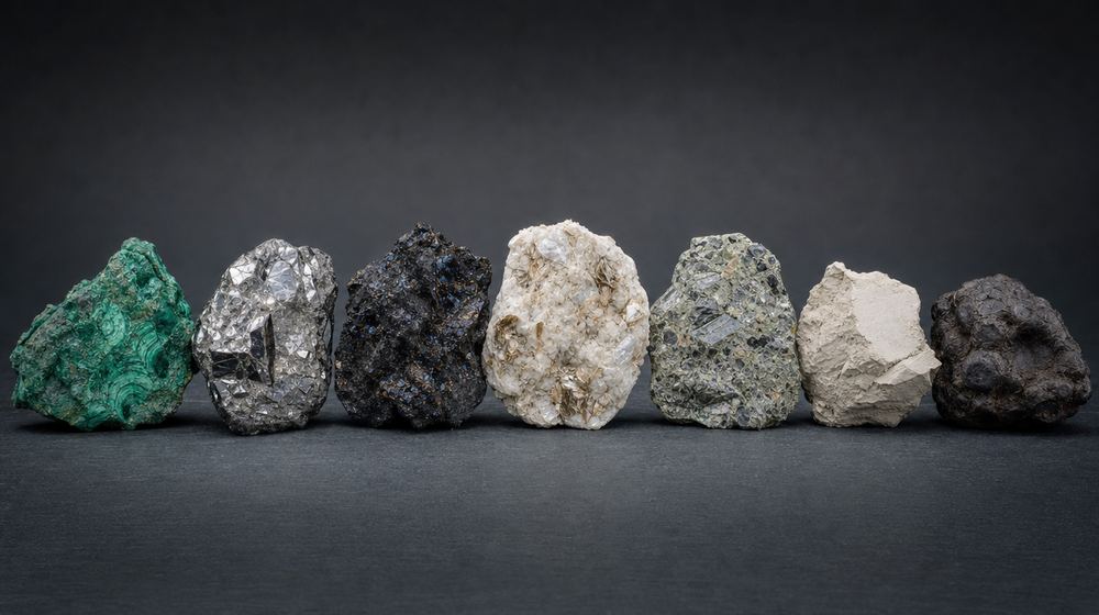 Raw Ore And Mineral Specimens