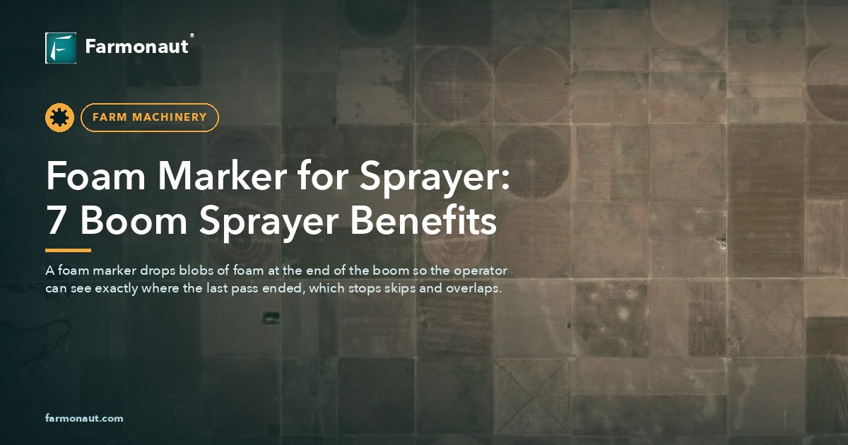 Foam Marker For Sprayer: 7 Boom Sprayer Benefits