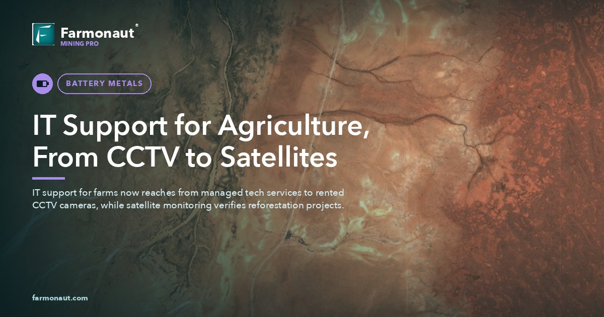 It Support For Agriculture: Cameras, Cctv &Amp; Reforestation Tech 33 It Support For Agriculture, From Cctv To Satellites