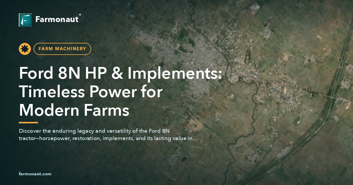 Ford 8N Hp &Amp; Implements: Timeless Power For Modern Farms