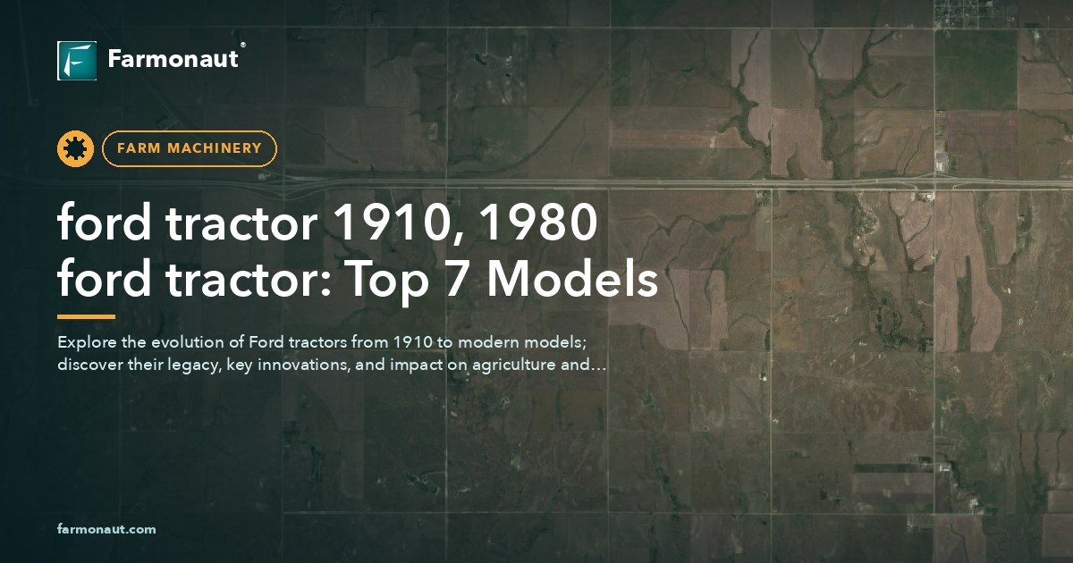 Ford Tractor 1910, 1980 Ford Tractor: Top 7 Models
