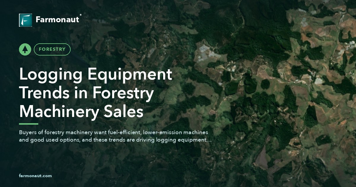 Logging Equipment Trends In Forestry Machinery Sales