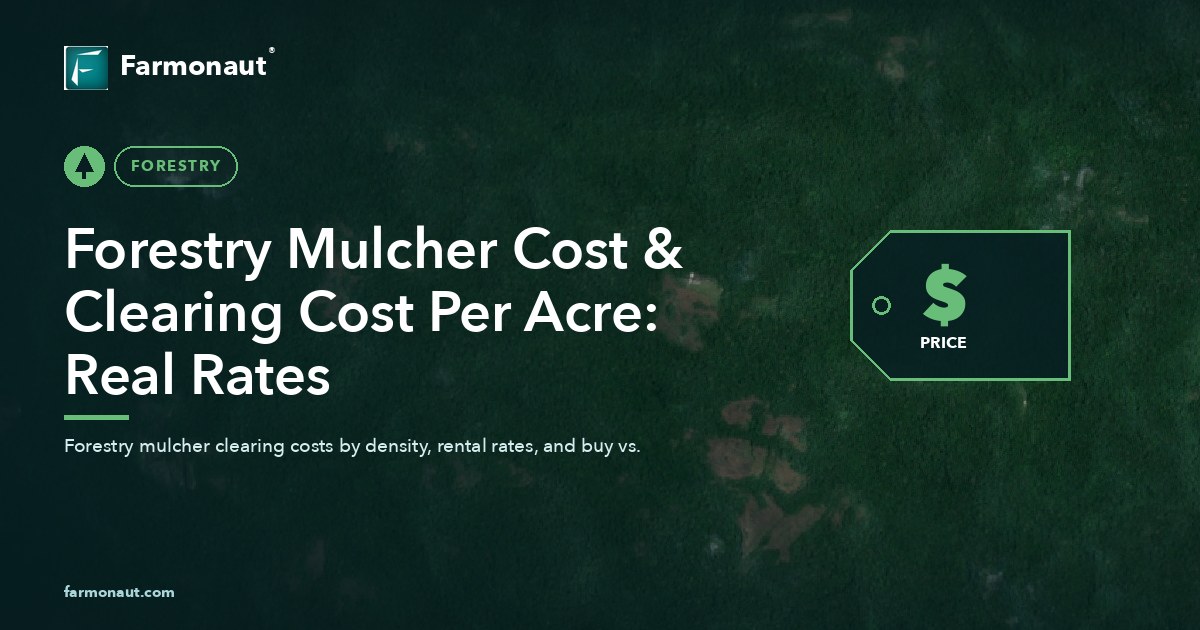 Forestry Mulcher Cost &Amp; Clearing Cost Per Acre: Real Rates