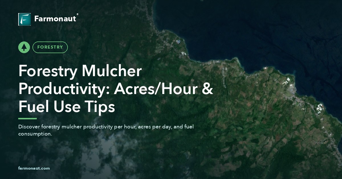 Forestry Mulcher Productivity: Acres/Hour &Amp; Fuel Use Tips