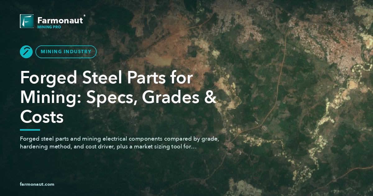 Forged Steel Parts For Mining: Specs, Grades &Amp; Costs