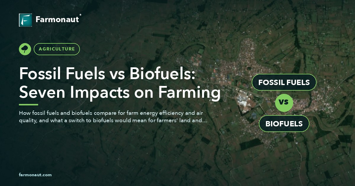 Fossil Fuels Vs Biofuels: Seven Impacts On Farming