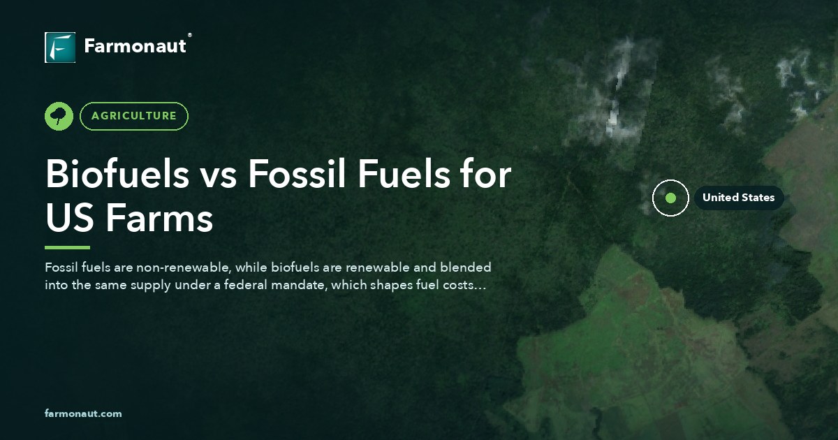 Biofuels Vs Fossil Fuels For Us Farms