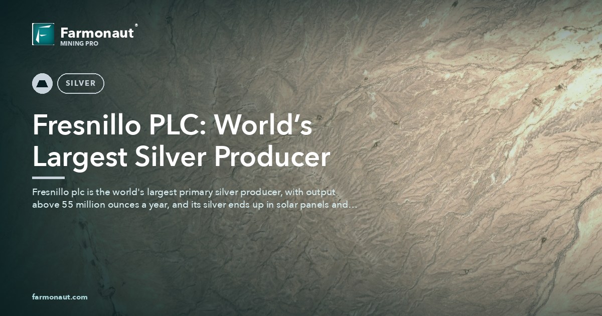 Fresnillo Plc: World’s Largest Silver Producer