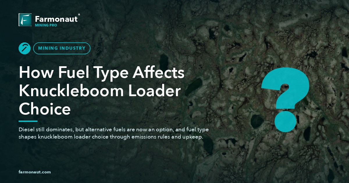 How Fuel Type Affects Knuckleboom Loader Choice