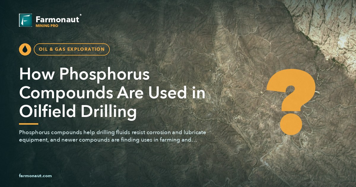 How Phosphorus Compounds Are Used In Oilfield Drilling