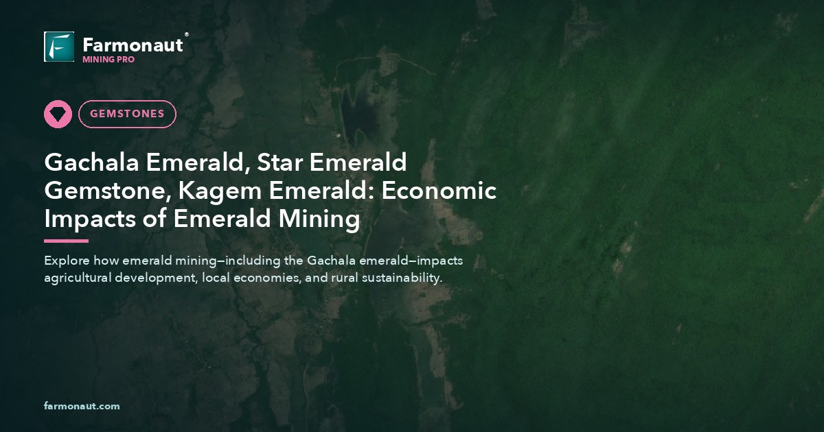 Gachala Emerald, Star Emerald Gemstone, Kagem Emerald: Economic Impacts Of Emerald Mining