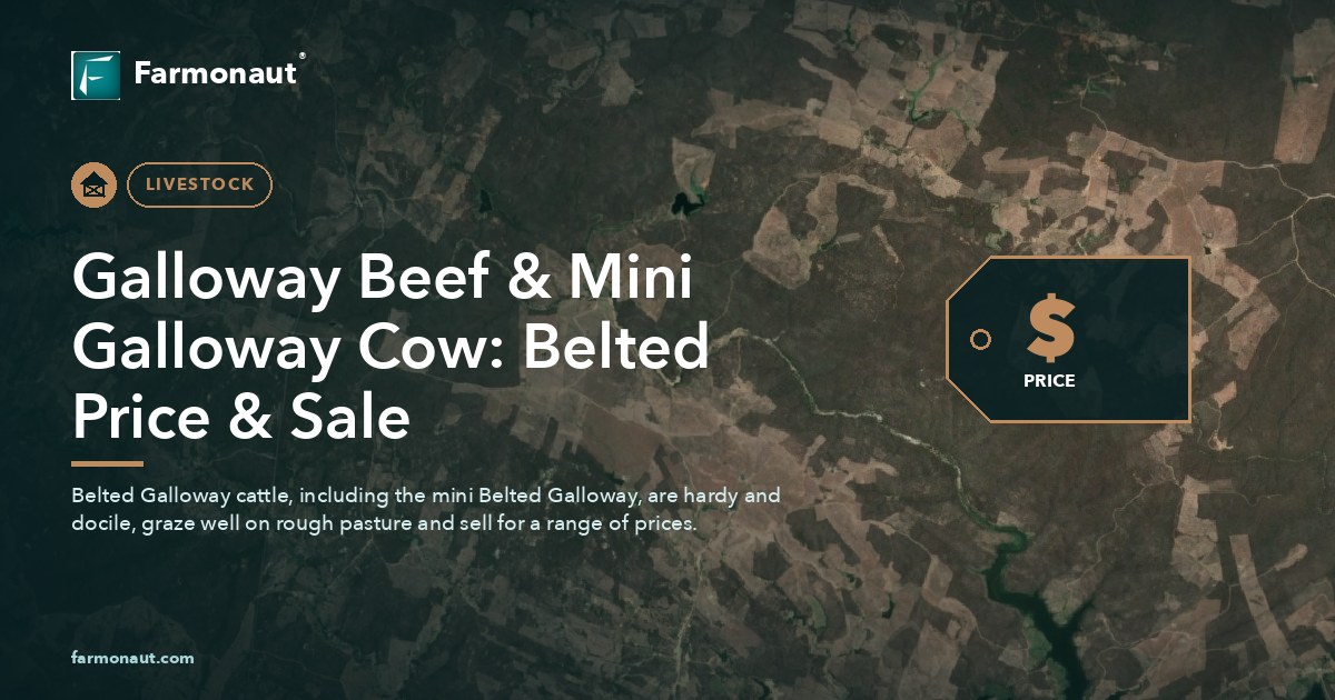 Galloway Beef &Amp; Mini Galloway Cow: Belted Price &Amp; Sale