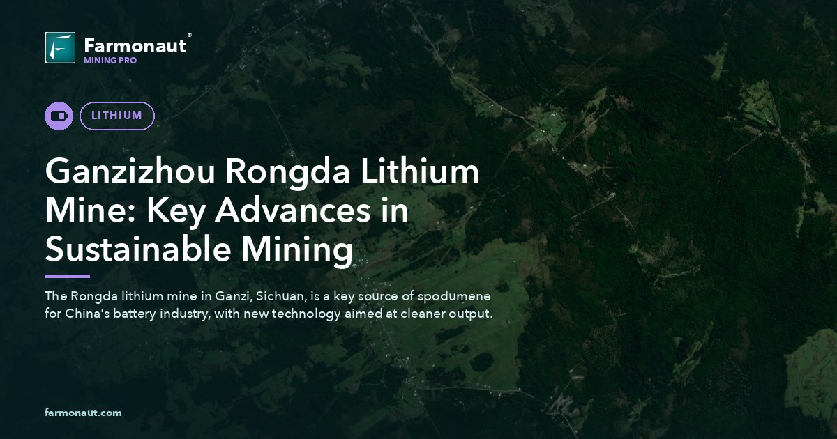 Ganzizhou Rongda Lithium Mine: Key Advances In Sustainable Mining