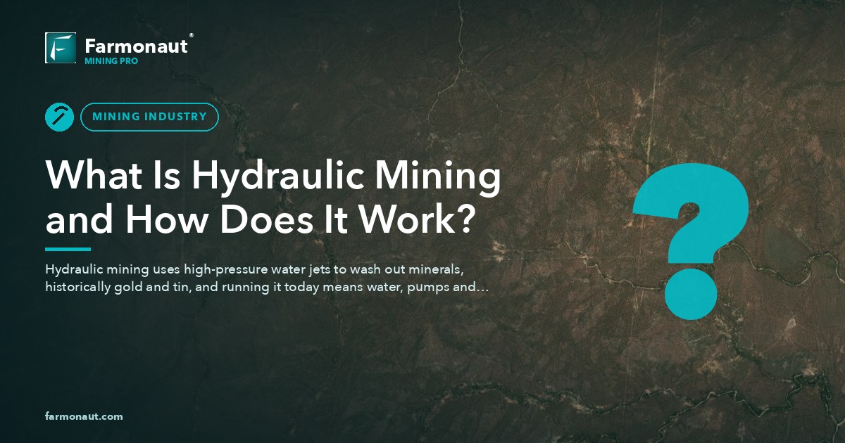 What Is Hydraulic Mining? Pressure, Tools &Amp; Real Costs 191 What Is Hydraulic Mining And How Does It Work?