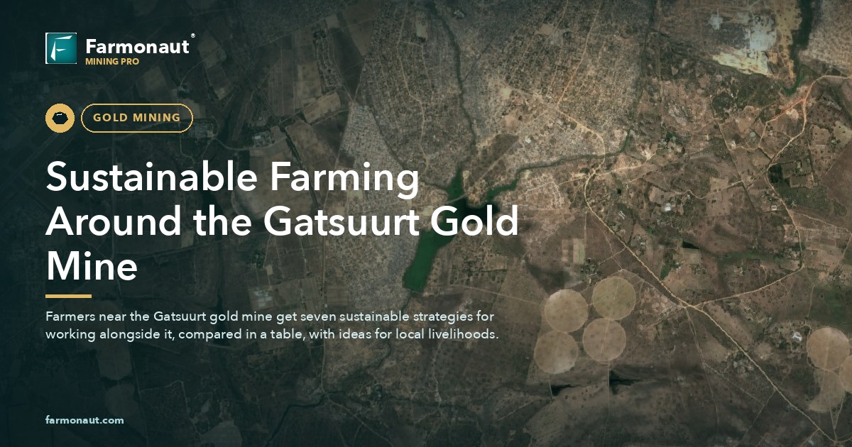Sustainable Farming Around The Gatsuurt Gold Mine