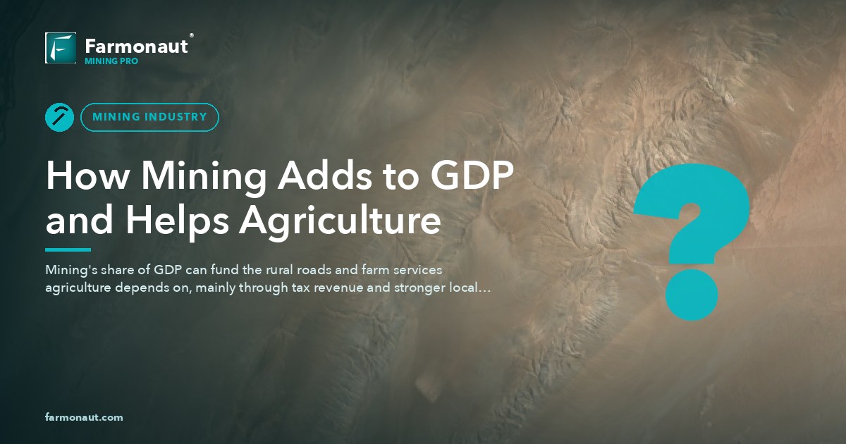 How Mining Adds To Gdp And Helps Agriculture