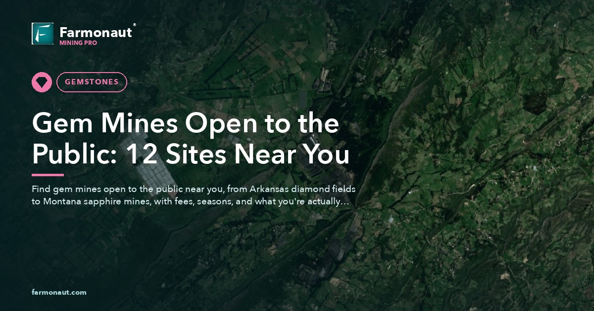 Gem Mines Open To The Public: 12 Sites Near You