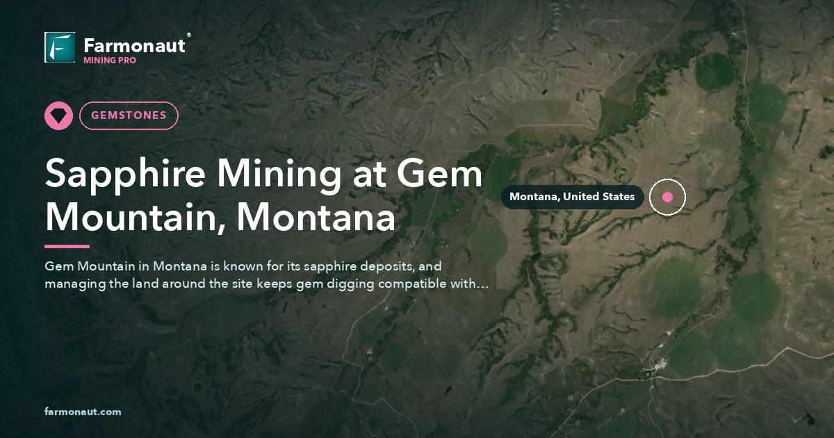 Sapphire Mining At Gem Mountain, Montana