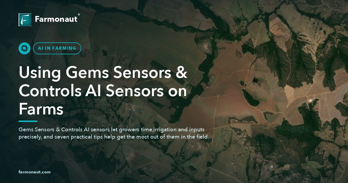Using Gems Sensors &Amp; Controls Ai Sensors On Farms