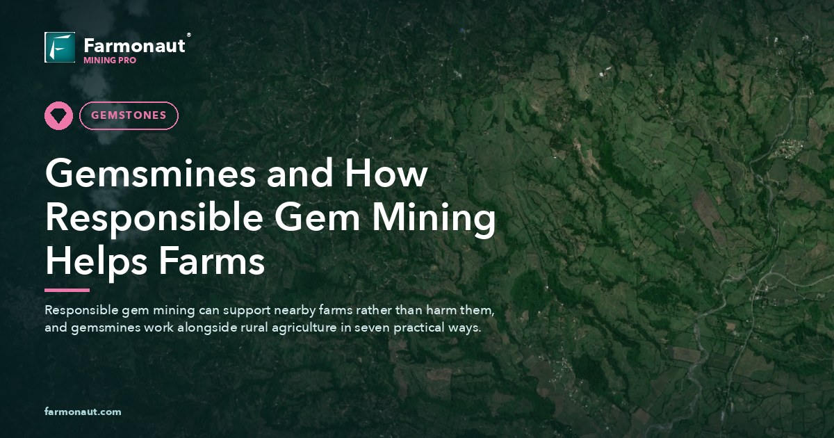 Gemsmines And How Responsible Gem Mining Helps Farms