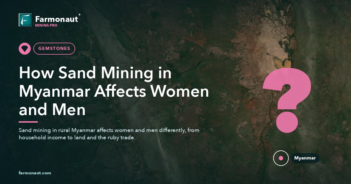 How Sand Mining In Myanmar Affects Women And Men