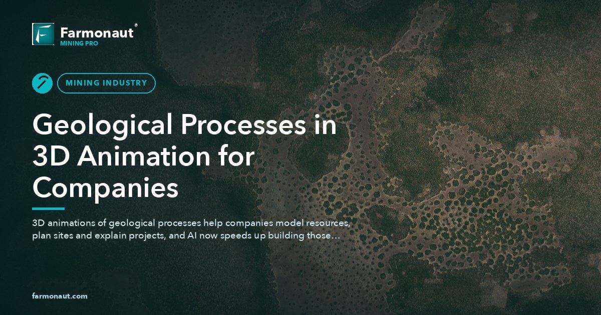 Geological Processes In 3D Animation For Companies