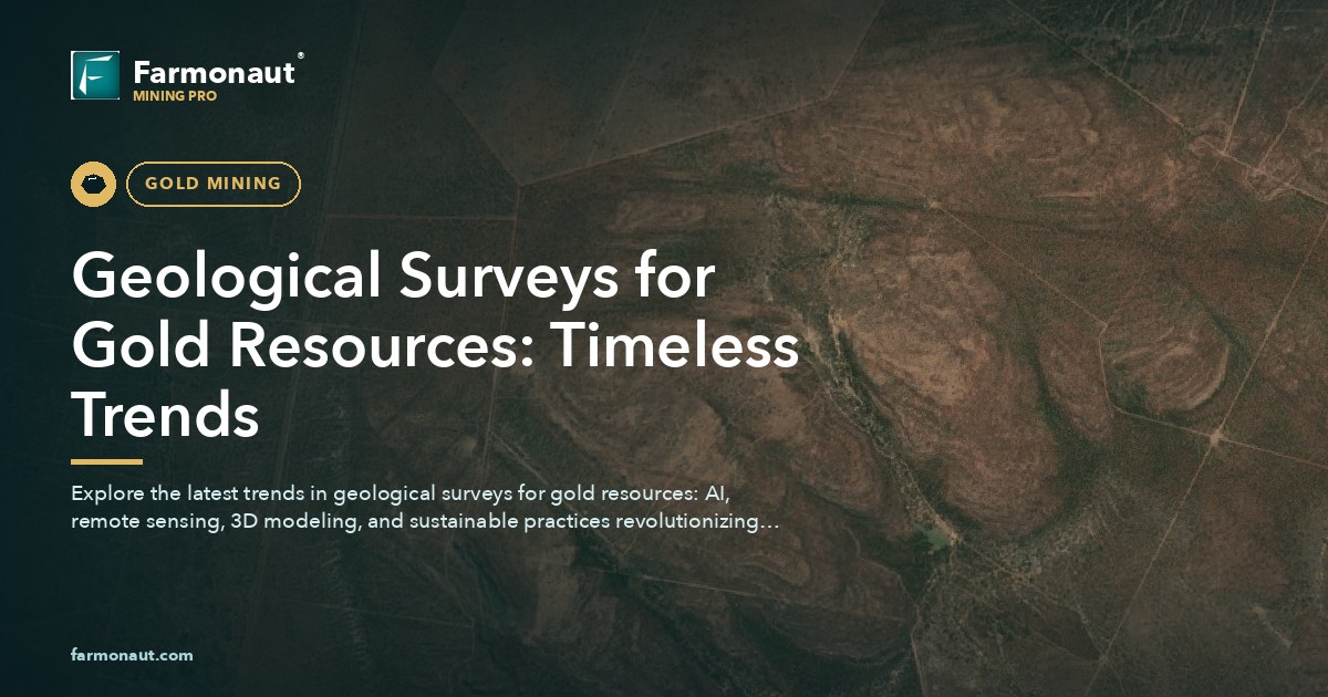 Geological Surveys For Gold Resources: Timeless Trends 185 Geological Surveys For Gold Resources: Timeless Trends