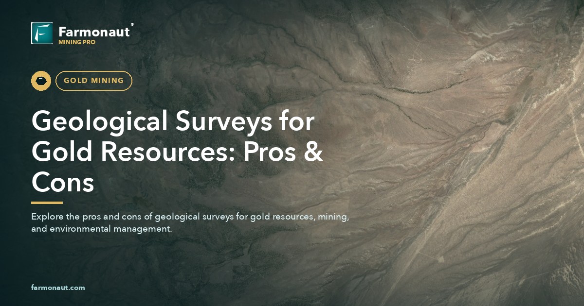 Geological Surveys For Gold Resources: Pros &Amp; Cons 121 Geological Surveys For Gold Resources: Pros &Amp; Cons