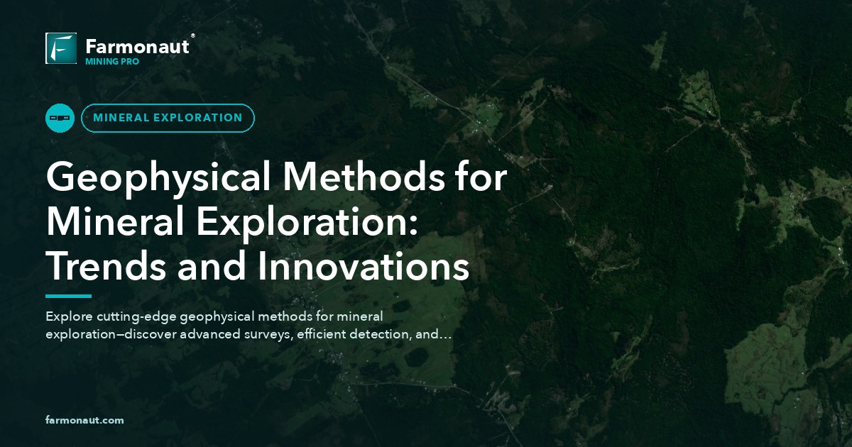 Geophysical Methods For Mineral Exploration: Trends And Innovations