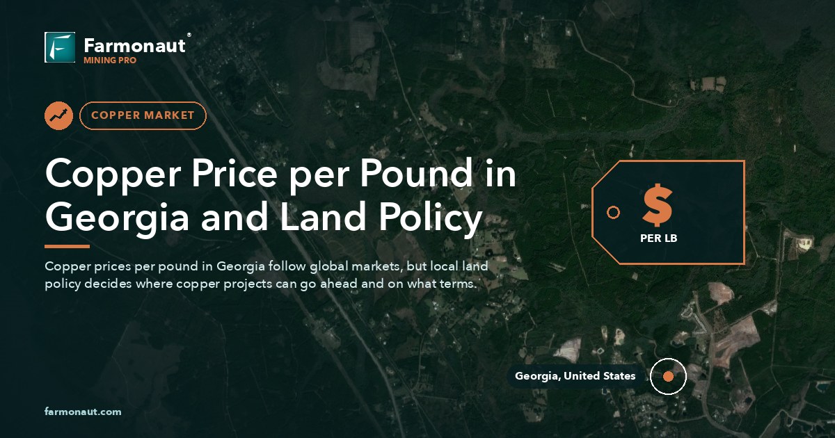 Copper Price Per Pound In Georgia And Land Policy