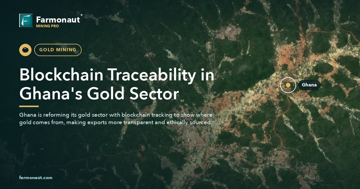 Ghana Gold Sector: Blockchain Traceability Reforms 87 Blockchain Traceability In Ghana'S Gold Sector