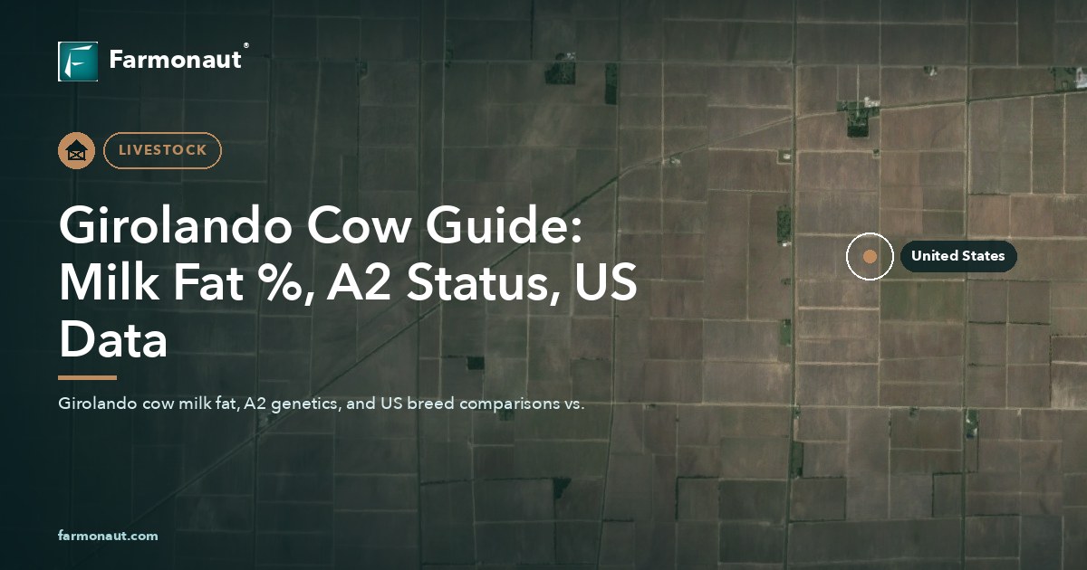 Girolando Cow Guide: Milk Fat %, A2 Status, Us Data