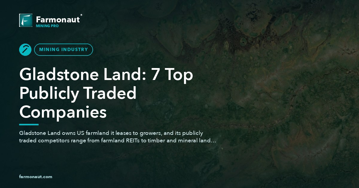 Gladstone Land: 7 Top Publicly Traded Companies 86 Gladstone Land: 7 Top Publicly Traded Companies