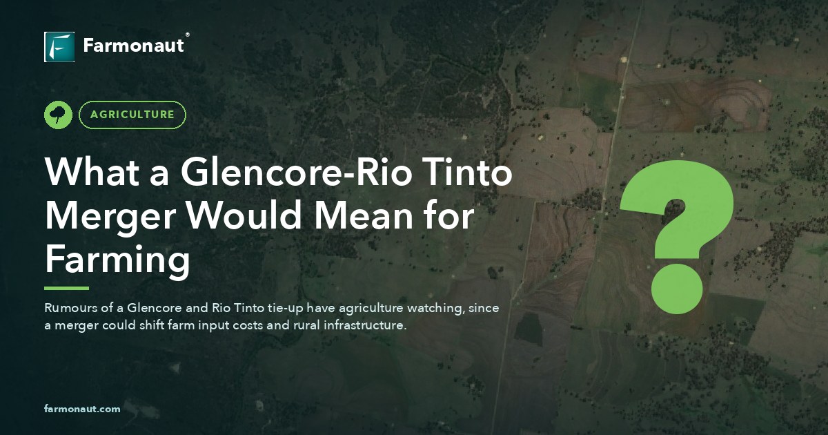 What A Glencore-Rio Tinto Merger Would Mean For Farming