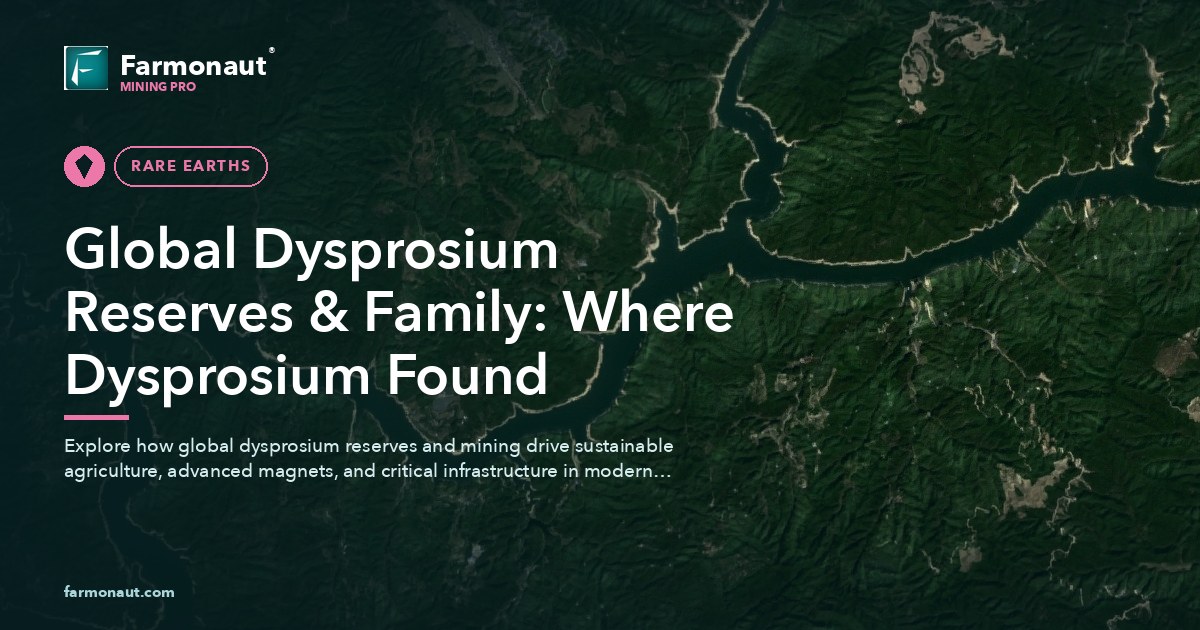 Global Dysprosium Reserves &Amp; Family: Where Dysprosium Found