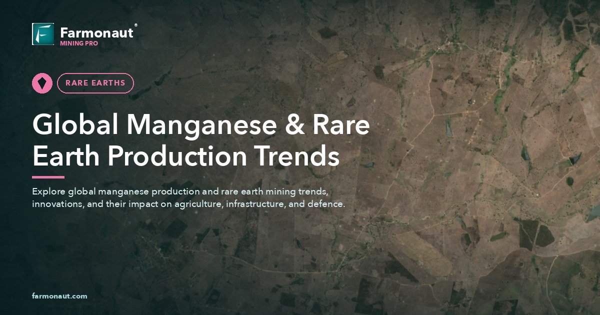 Global Manganese &Amp; Rare Earth Production Trends