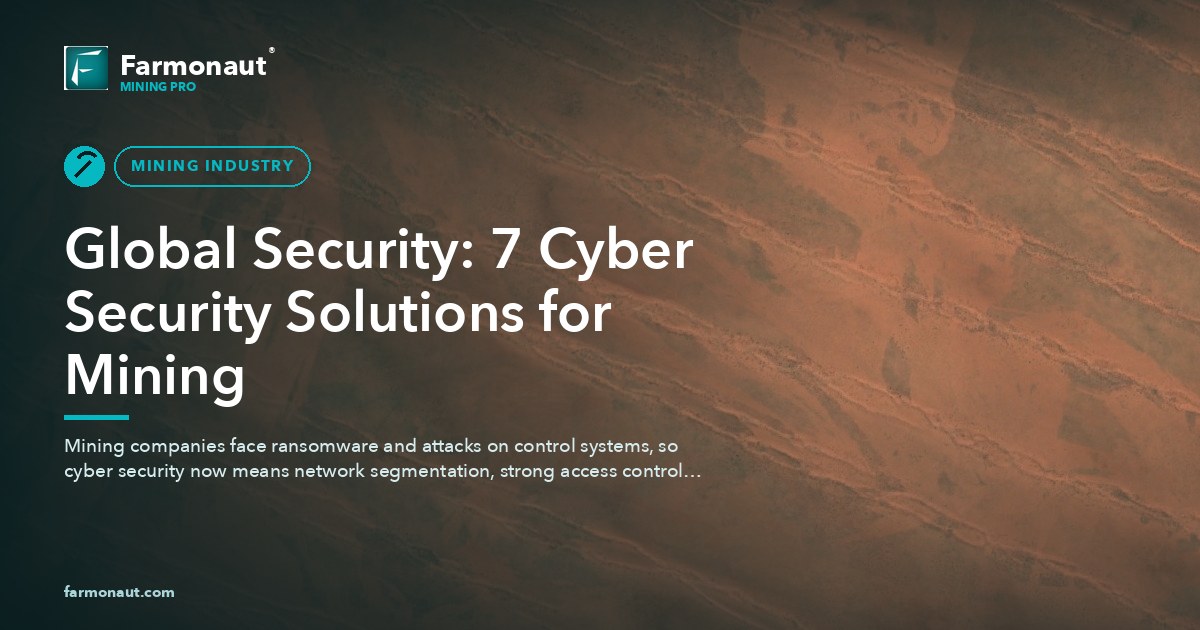 Global Security: 7 Cyber Security Solutions For Mining
