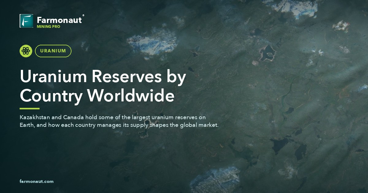 Uranium Reserves By Country Worldwide