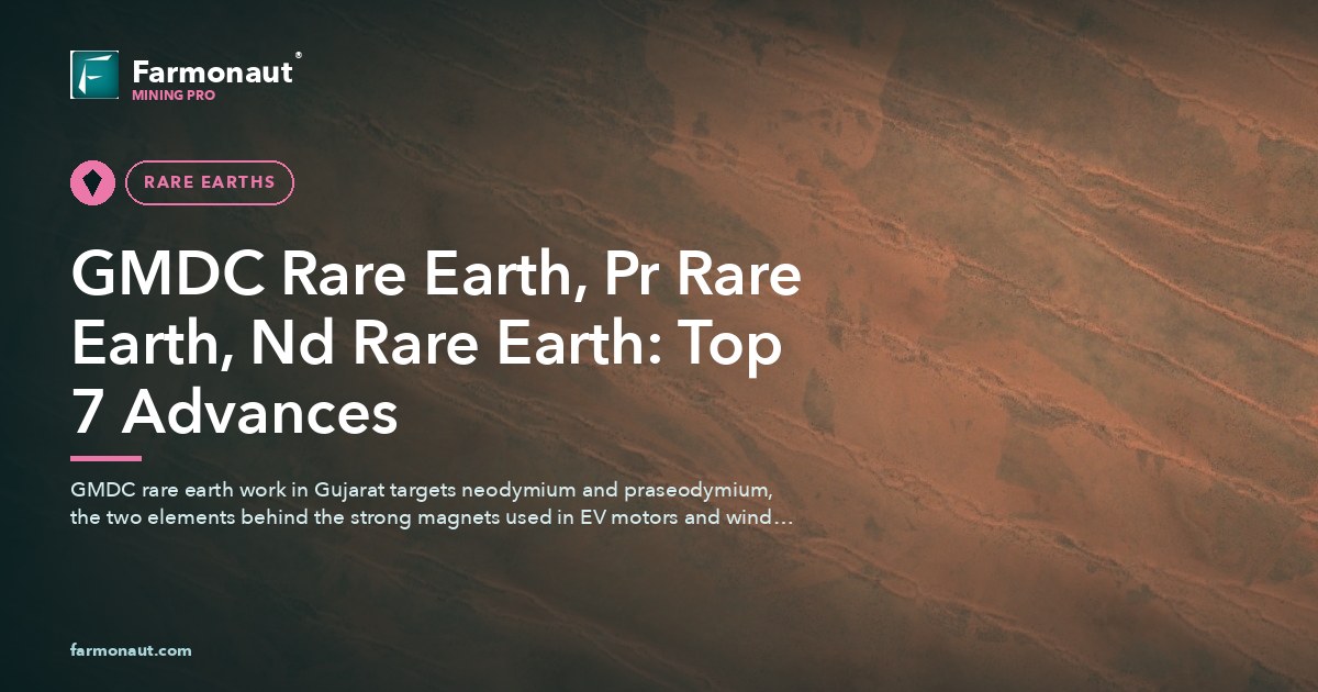Gmdc Rare Earth, Pr Rare Earth, Nd Rare Earth: Top 7 Advances