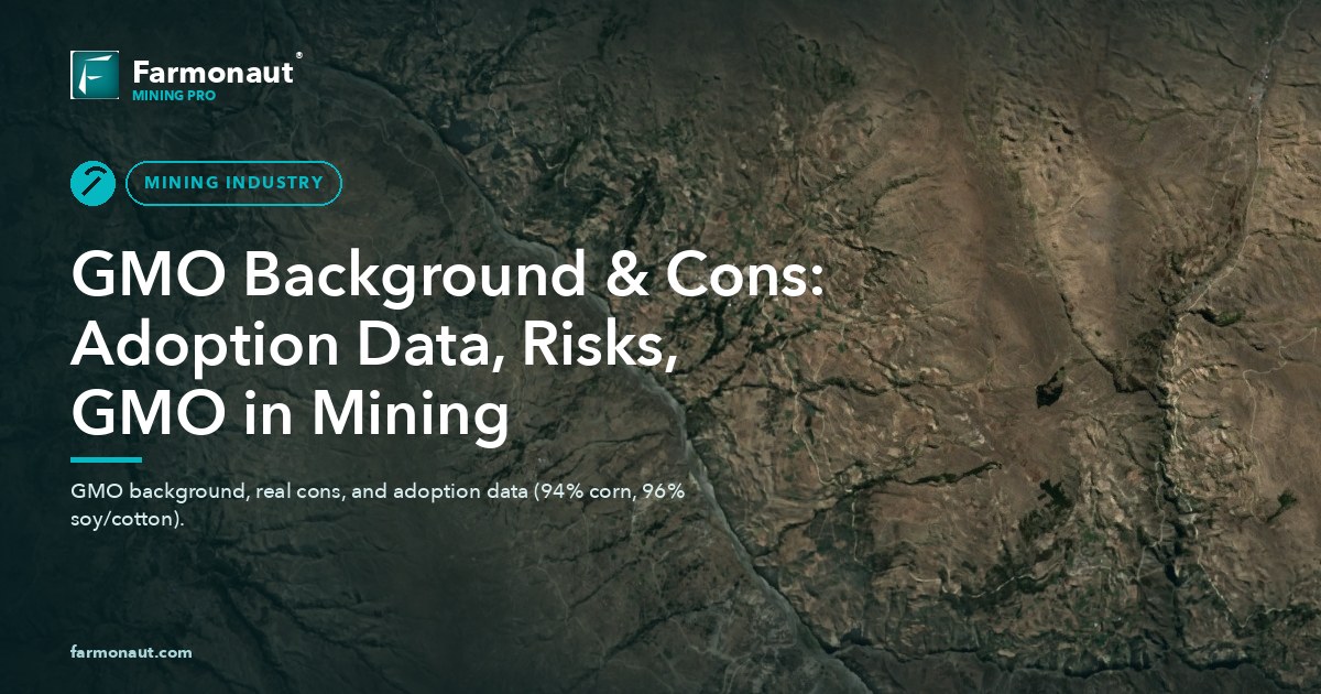 Gmo Background &Amp; Cons: Adoption Data, Risks, Gmo In Mining