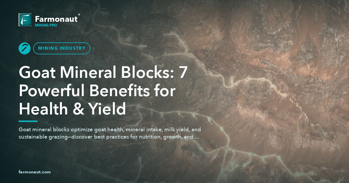 Goat Mineral Blocks: 7 Powerful Benefits For Health &Amp; Yield