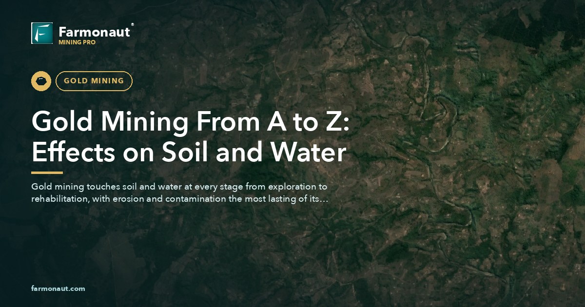 Gold A Z: 7 Powerful Ways Mining Impacts Soil &Amp; Water 88 Gold Mining From A To Z: Effects On Soil And Water