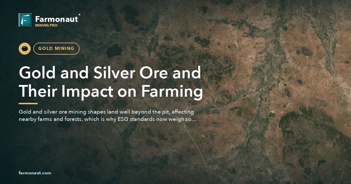 Gold And Silver Ore: Mining And Agriculture Impact 181 Gold And Silver Ore And Their Impact On Farming