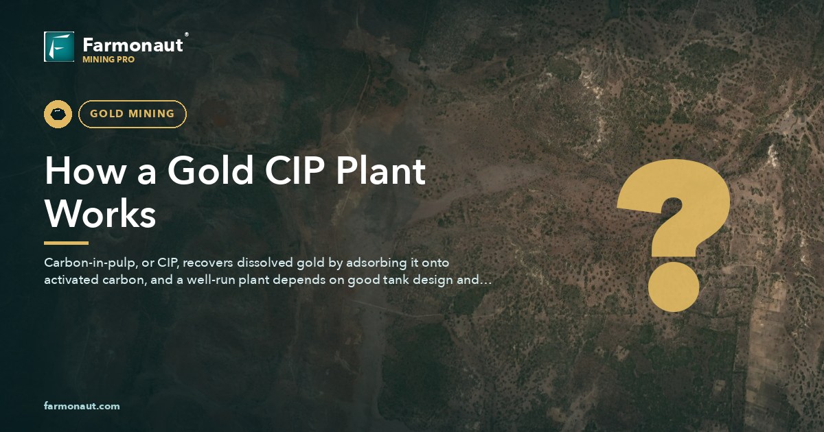 How A Gold Cip Plant Works