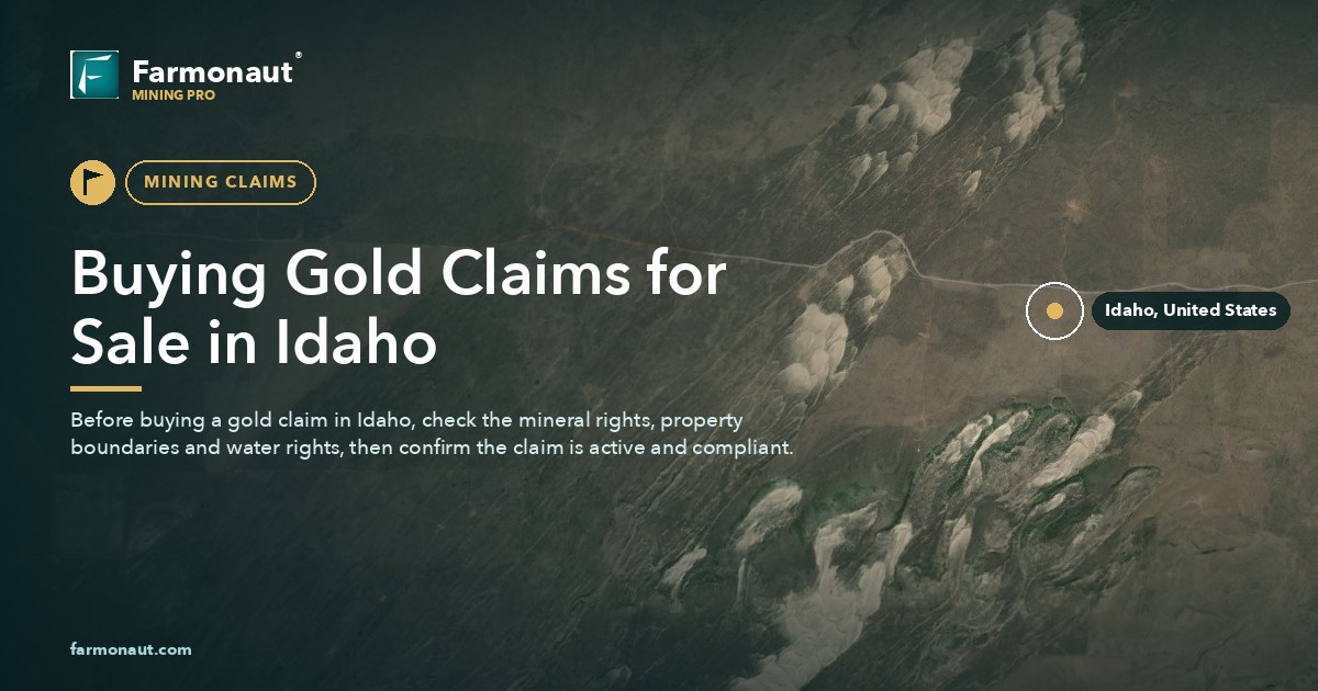Buying Gold Claims For Sale In Idaho